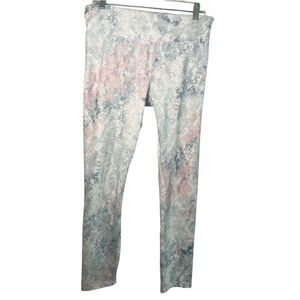 Jockey Pastel Floral Leggings - Size L